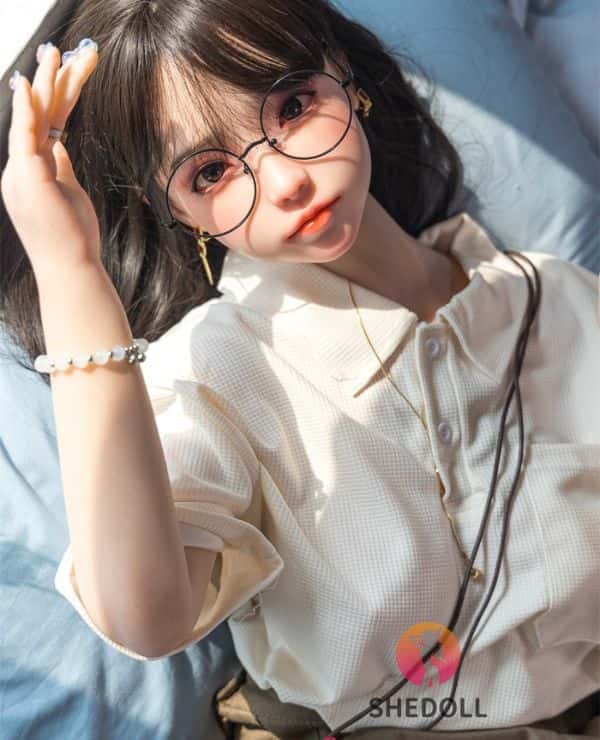SHEDOLL 148cm Luoyi 2.0 Head D Cup Silicone Head Body Material Selection Cute Love Doll Low Price Model of Sex Doll
