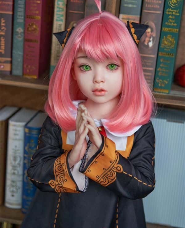 WAXDOLL 110cm #GB58 Head Flat Bust Full Silicone Love Doll "Dutch Wife" New Model Review: Comes with realistic makeup and is great value for money