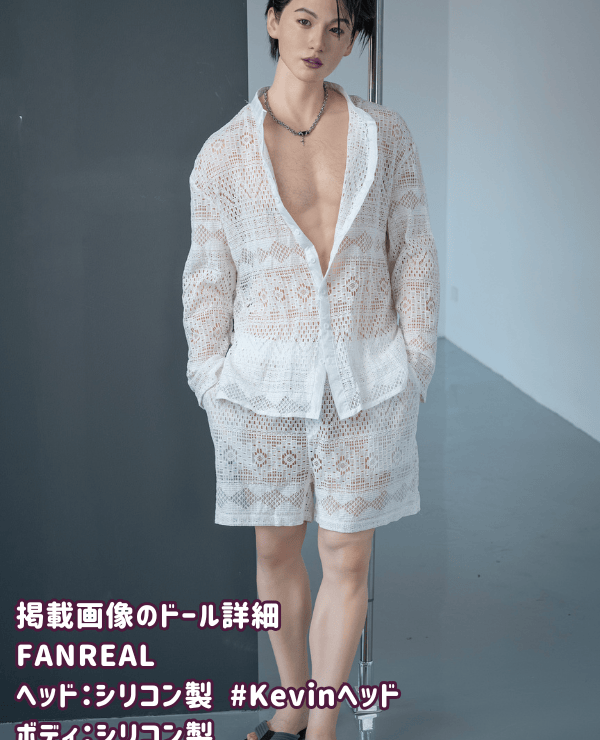 FANREAL 173cm Kevin Head Full Silicone Love Doll Review: A thorough evaluation of a high-end male doll with integrated penis, muscle type, and realistic makeup