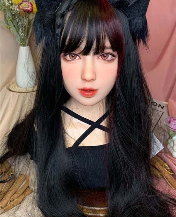 RealGirl Head only R7 Head B Factory TPE M16 bolts available Professional makeup available Love doll Sex doll detailed review