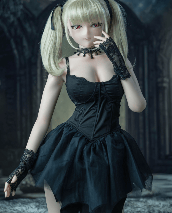 A beautiful, sexy girl with a 148cm Abby head and soft full silicone E cup love doll - a customizable anime doll that is also perfect as a sex doll, now at a great price