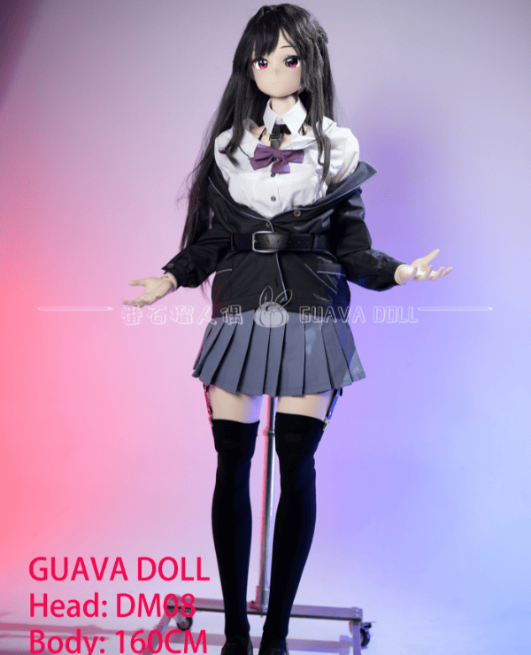 GUAVADOLL 160cm DM08 Head Soft Vinyl Head + PVC Body C Cup Anime Doll Poster Girl Ball Jointed Love Doll Sex Doll Low Price