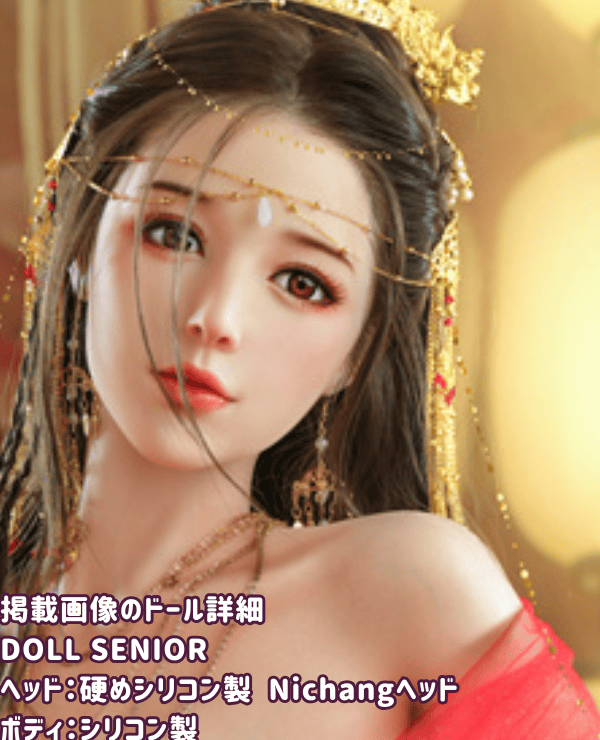 DOLLSENIOR 168cm #Nichang head Silicone head + TPE body E cup love doll - Body material can be selected, full silicone image, hair transplant type sex doll as a real doll is provided at a low price