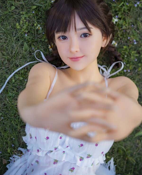 MyLoliWaifu 148cm Rena TPE Love Doll B Cup Head Material Selection Makeup Selection Real Doll Sex Doll Low Price