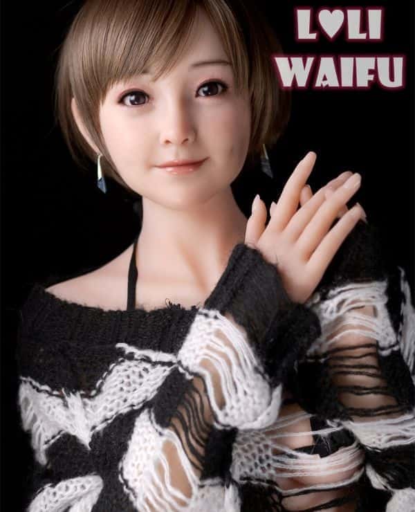 MyLoliWaifu 148cm Rena TPE Love Doll B Cup Head Material Selection Makeup Selection Real Doll Sex Doll Low Price