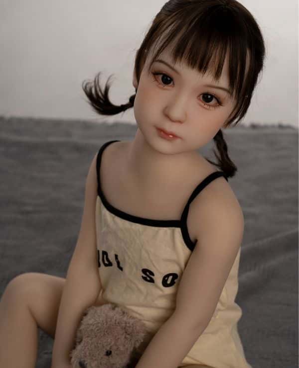 AXBDOLL 110cm A148 Head TPE Love Doll, Sex Doll, Real Doll, Flat Bust, Images Shown Come with Real Makeup, Super Cheap