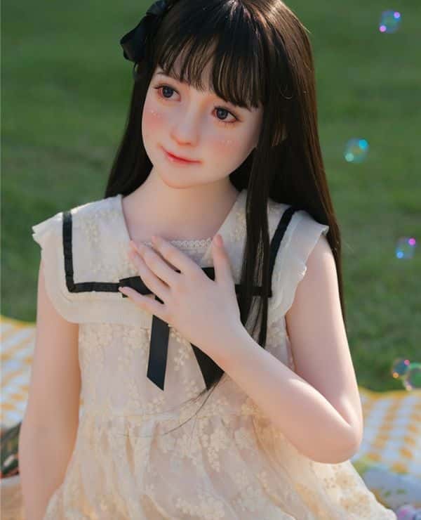AXBDOLL 142cm TD01R Head TPE Love Doll Sex Doll Real Doll Flat Bust Images shown include realistic makeup Low price and high quality