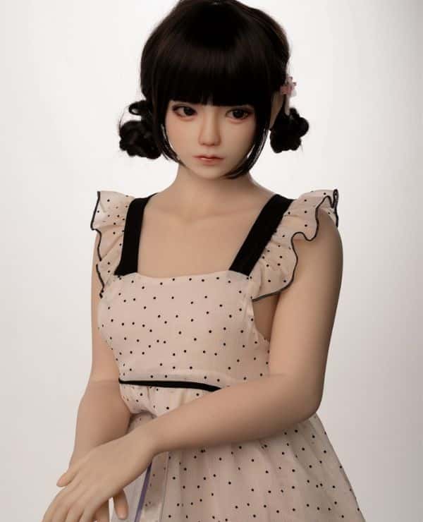 AXBDOLL 148cm A161 Head TPE Love Doll, Sex Doll, Real Doll, Flat Bust, Images Shown Come with Real Makeup, Low Price and High Quality